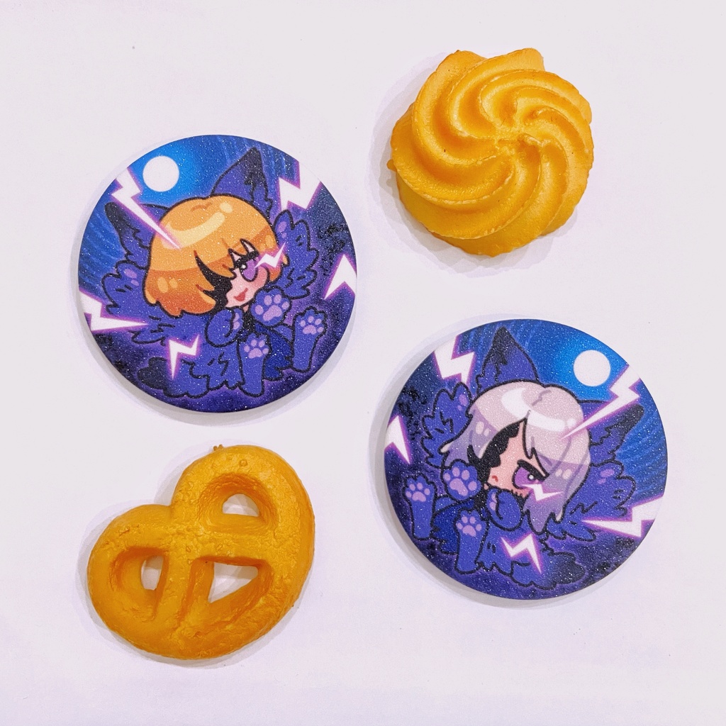 【Limbus Company】Telepole 5.8cm Glitter Badge