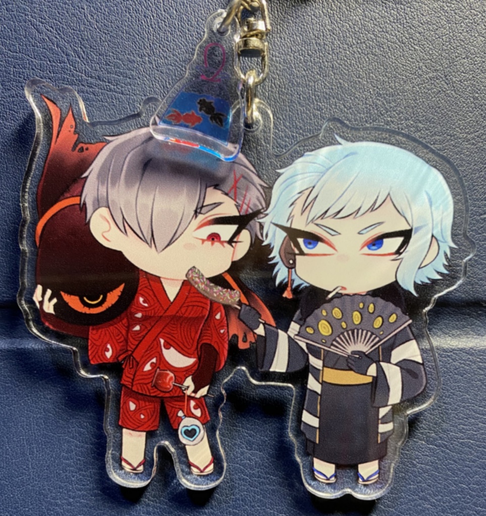 職員リグレッシャ×ストーム季節のアクキー(夏祭り・クリスマス)