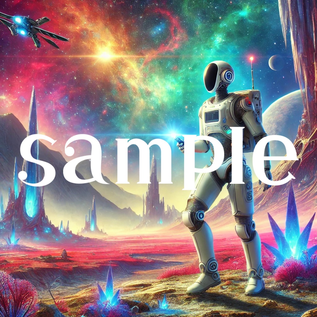  「未知なる星の冒険者：AI探査官イルミナス」「Adventurer of the Unknown Star: AI Explorer Luminous」