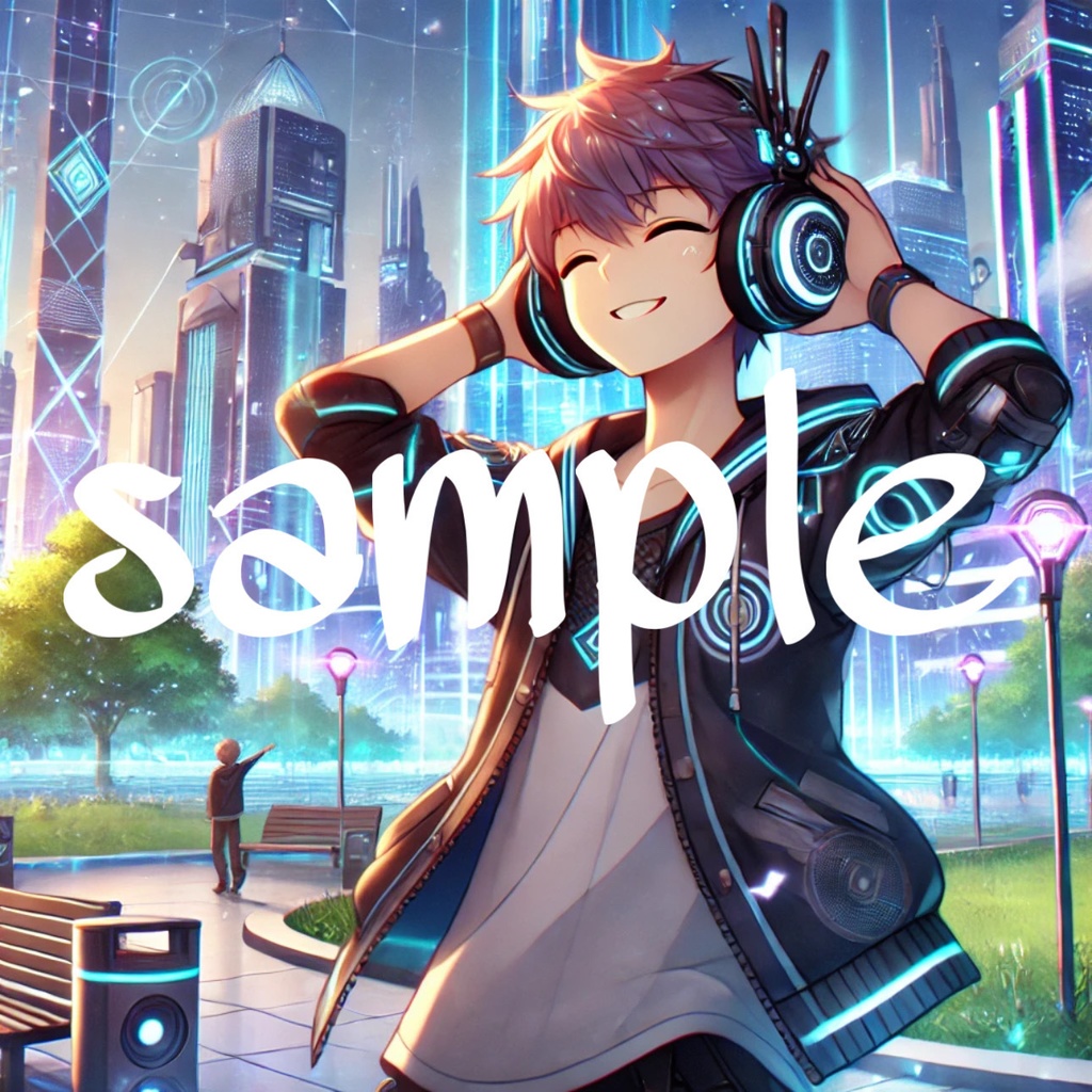 「未来の音楽に夢中な少年」A Boy Lost in the Music of the Future