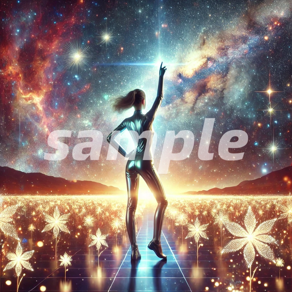 「銀河の輝き – 未来への勝利」Galactic Brilliance – Victory of the Future