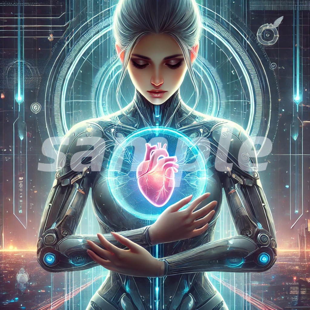 「サイボーグの心：未来に宿る鼓動」Cyborg’s Heart: The Pulse of the Future