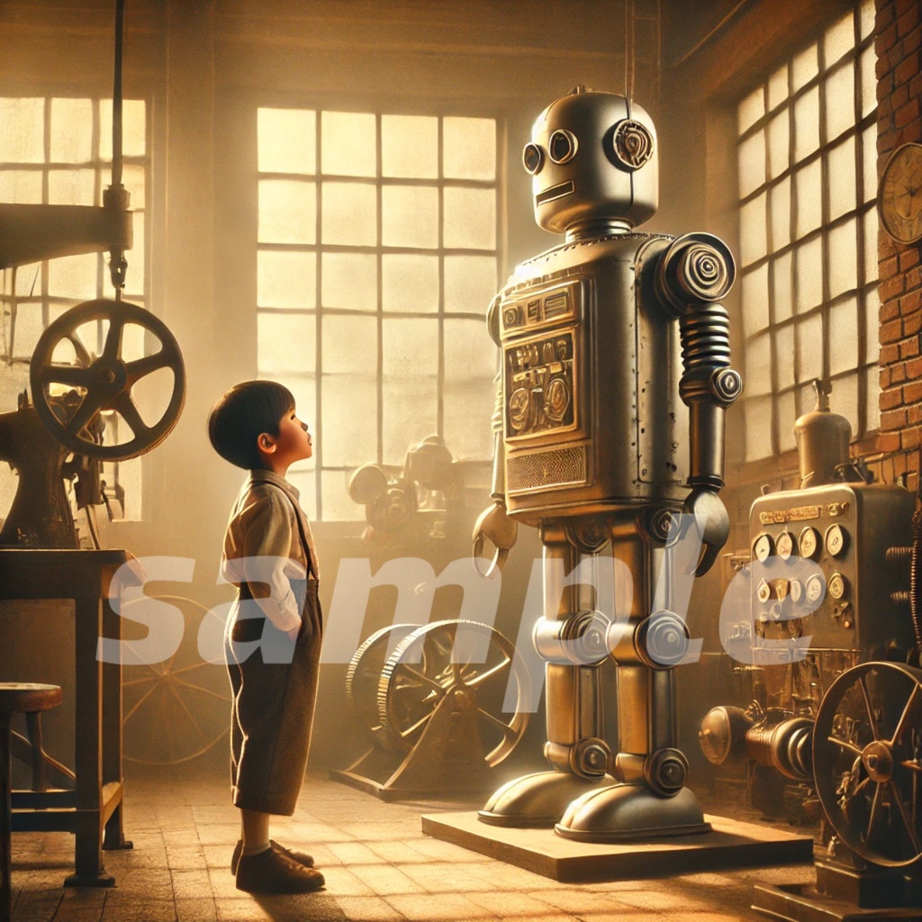「少年とロボット：心の対話」The Boy and the Robot: A Dialogue of the Heart