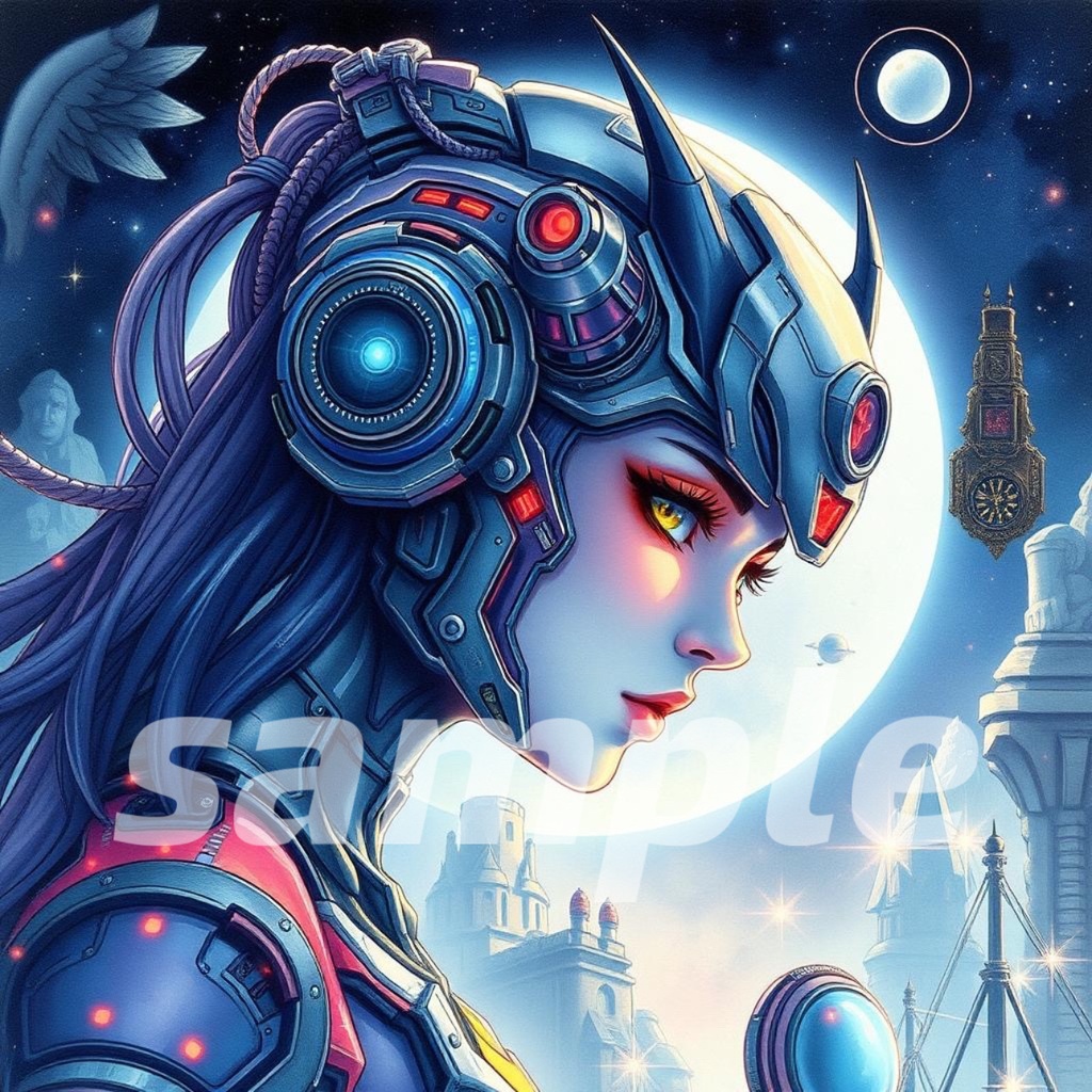 「月光のサイバーナイト」 Cyber Knight of the Moonlight
