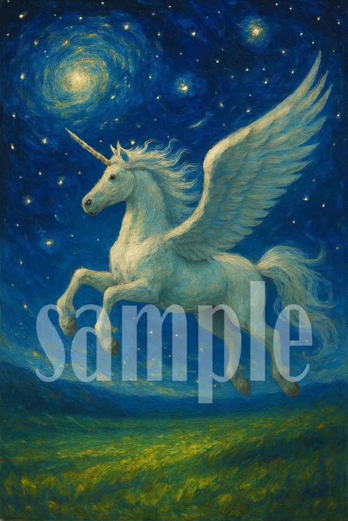 星の夜を駆ける白き角（The White Horn That Gallops Through the Starry Night）
