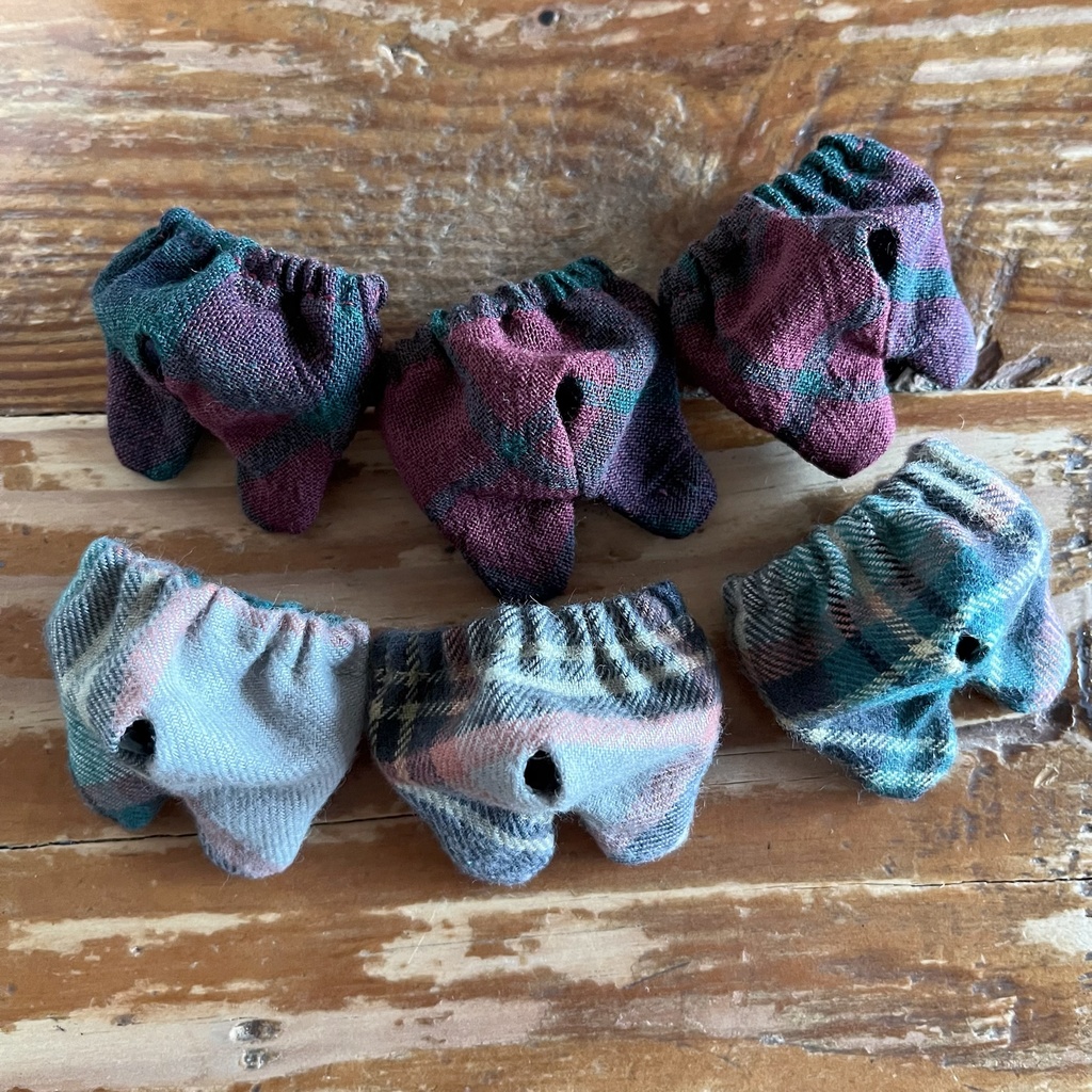 タイツ(チェック柄)