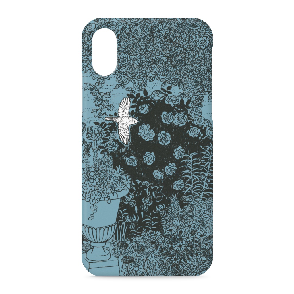 「flora・本と植物Ⅱ 」iPhoneケース
