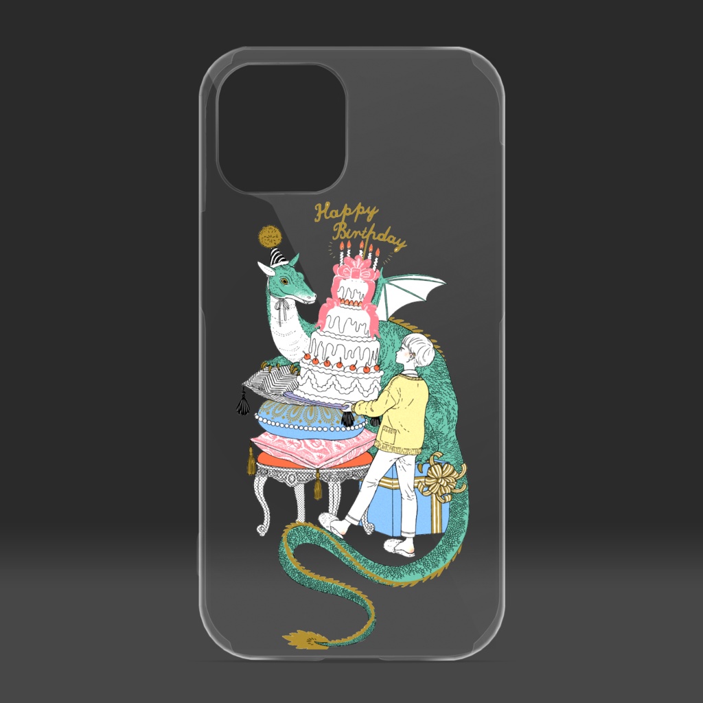 「Happy Birthday to You」  iPhoneクリアケース