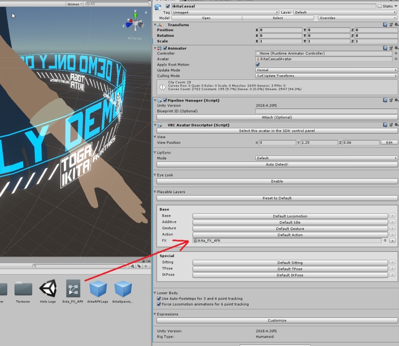 Digital Spawn/Afk Animation 3.0 Avatar