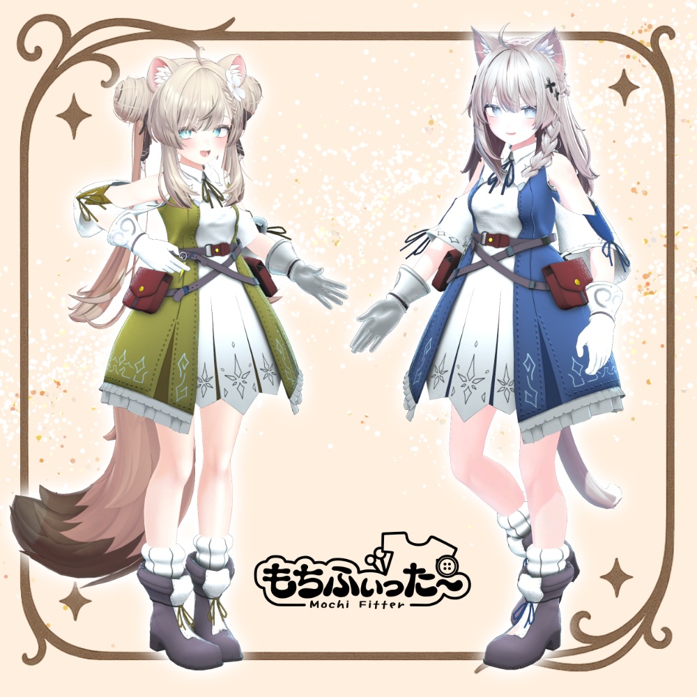 【ModularAvatar対応】蒼華 ドレス(Souka Dress)