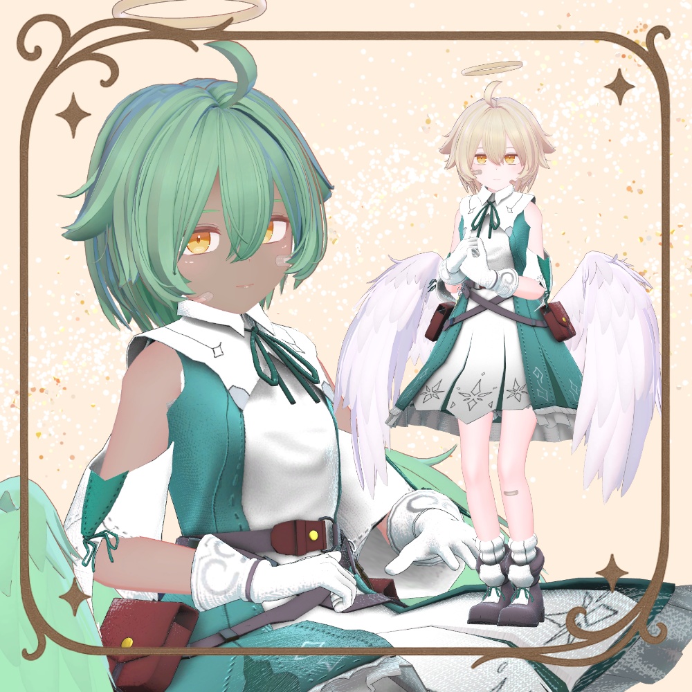 【ModularAvatar対応】蒼華 ドレス(Souka Dress)