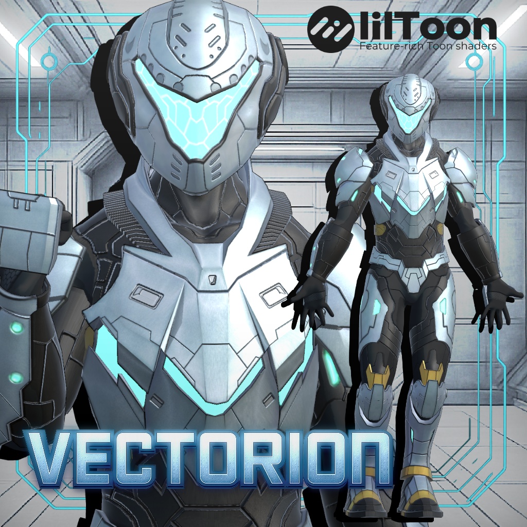 オリジナル3Dモデル「ヴェクトリオン（Vectorion）」