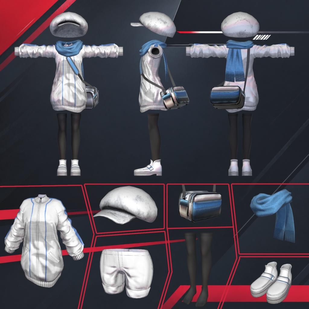 【ModularAvatar対応】Casual-003 ver 1.00