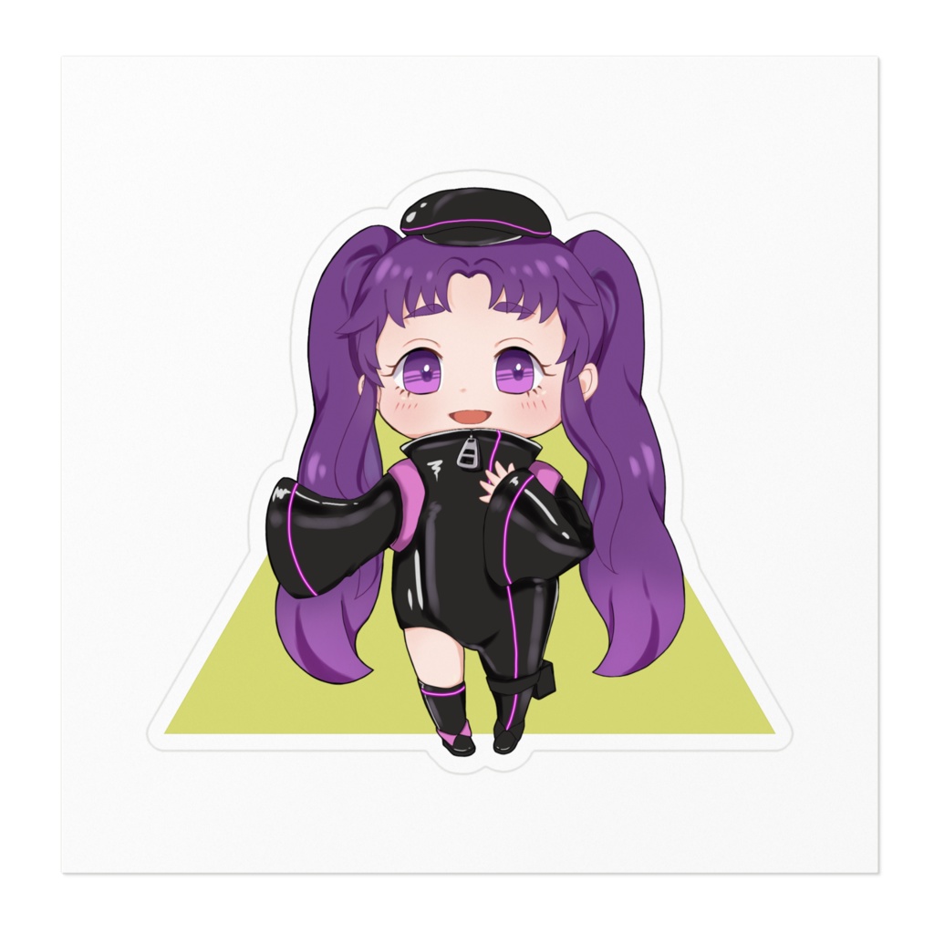アヤメちゃんステッカー