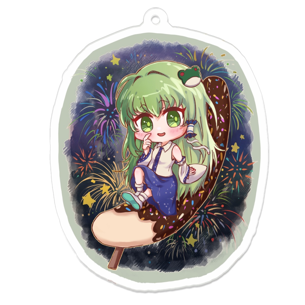 東方菓吟録 さなえ(チョコバナナ)
