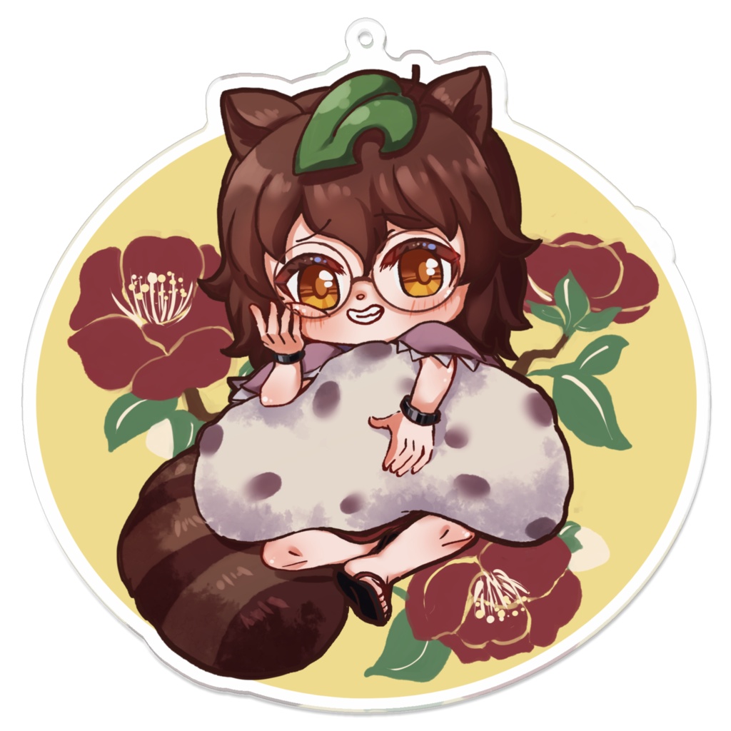 東方菓吟録　マミゾウ（豆大福）