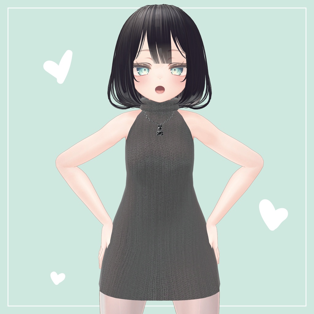 【マヌカ用衣装】童貞を殺すセーター <2色セット>