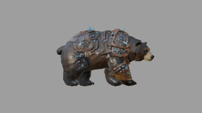 氷華の装甲熊 (Frost-Forged Armored Bear)