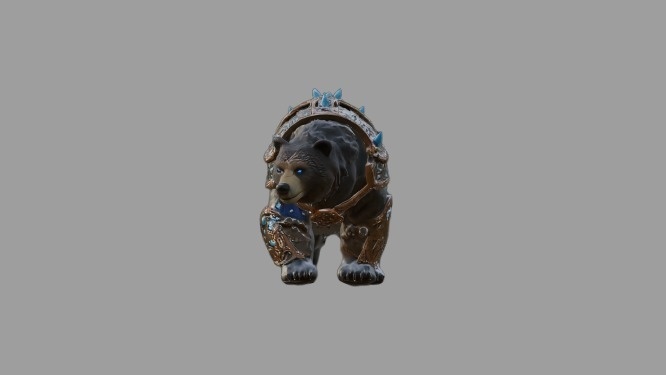 氷華の装甲熊 (Frost-Forged Armored Bear)