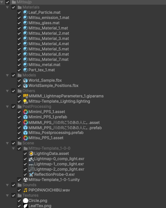 【cluster】みっつっぽいワールドが作れるテンプレート