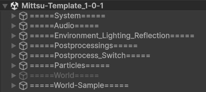 【cluster】みっつっぽいワールドが作れるテンプレート