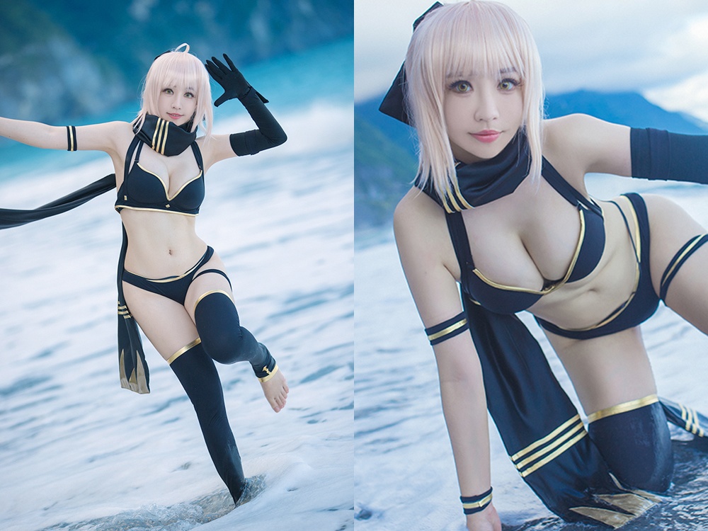 Fate/GO 沖田総司xジャンヌダルク オルタ 水着写真(特典版)(予約限定)