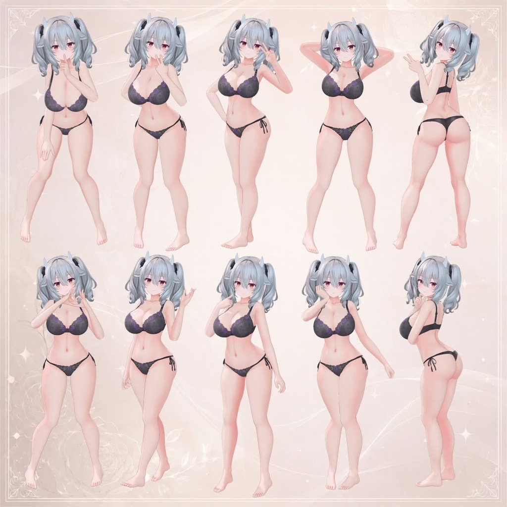 お姉さん向けポーズ集