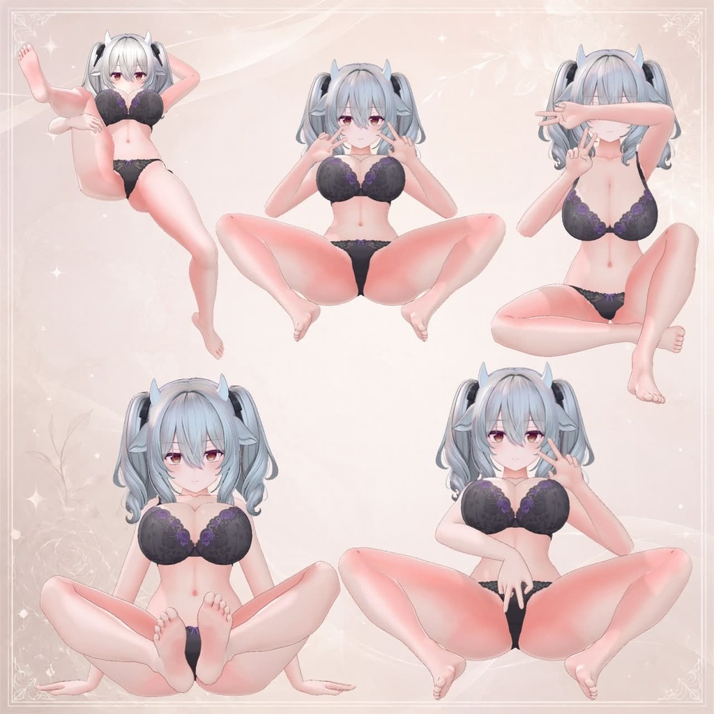 お姉さん向けポーズ集