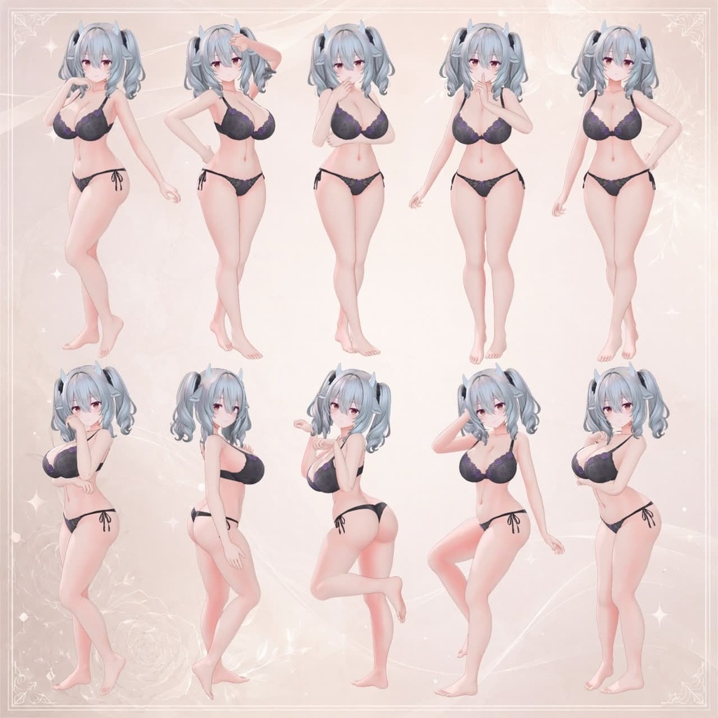 お姉さん向けポーズ集