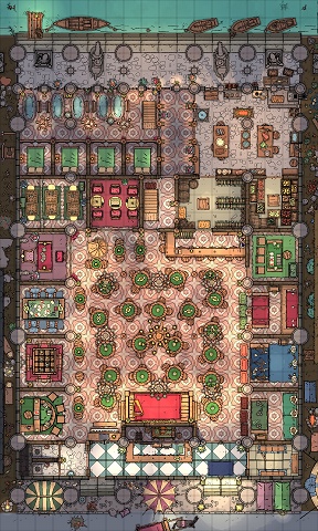 TRPG建築マップ素材集