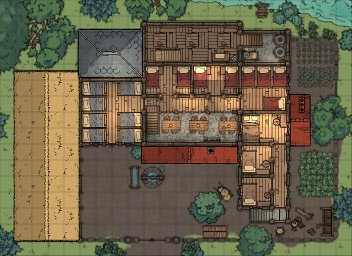 TRPG建築マップ素材集