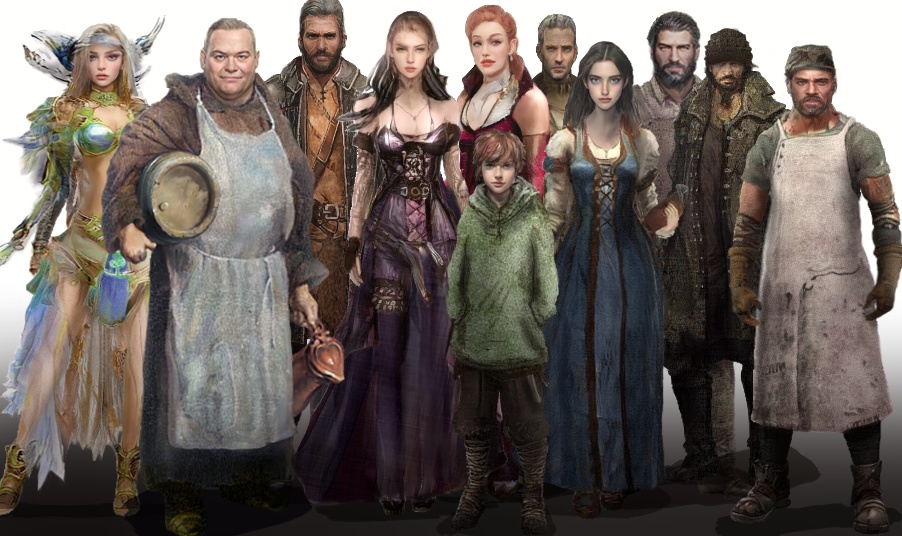 ファンタジーNPC立ち絵・背景素材集『うろんな酒場』