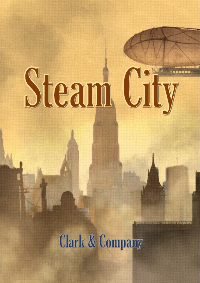 スチームパンク背景素材集『Steam City』
