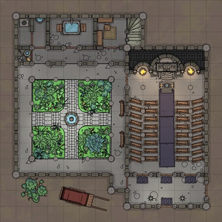 TRPG建築マップ素材集 Ⅱ