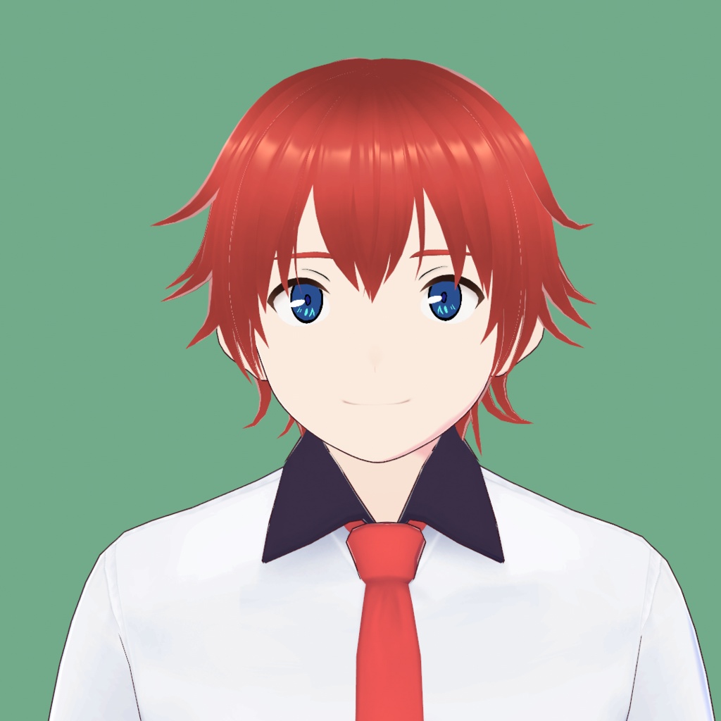 【無料】響裕太風髪型と制服のセット【グリッドマンユニバース】