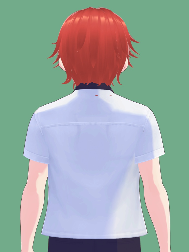 【無料】響裕太風髪型と制服のセット【グリッドマンユニバース】