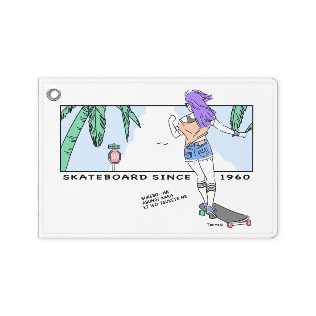 SKATER GIRL パスケース