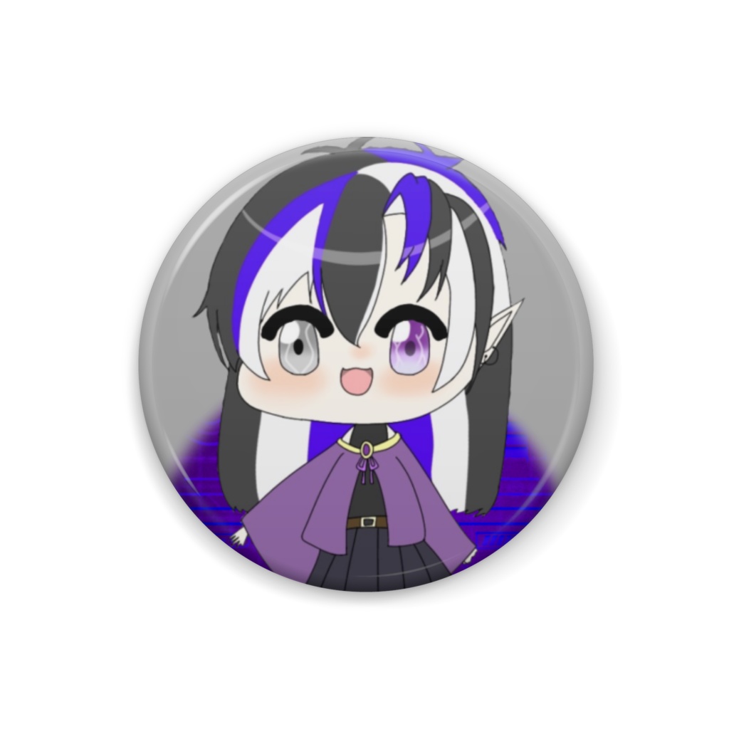 缶バッチ　リア