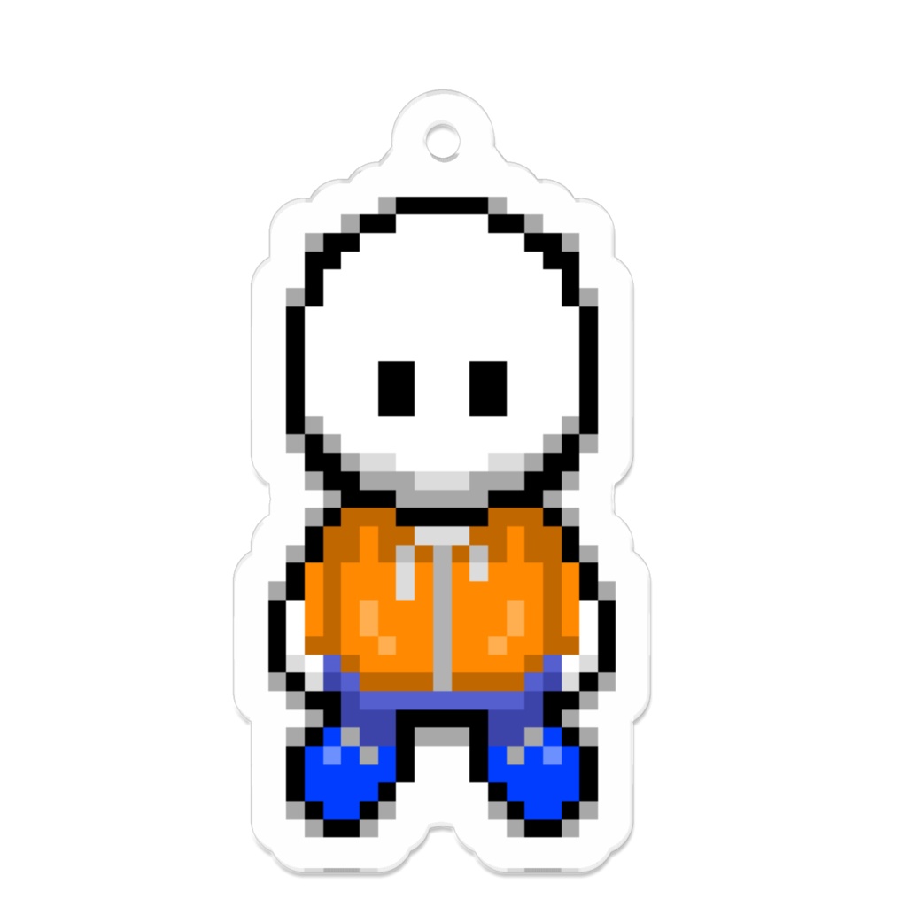 あじゃぱのアクキー 「某髭兄弟RPG風のあじゃぱ」