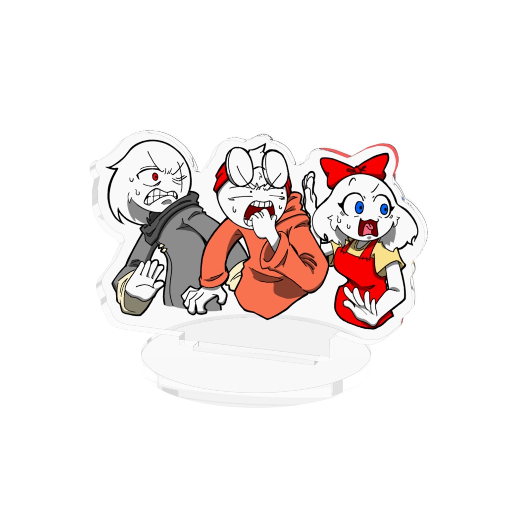 あじゃぱのアクスタ 「3馬鹿」