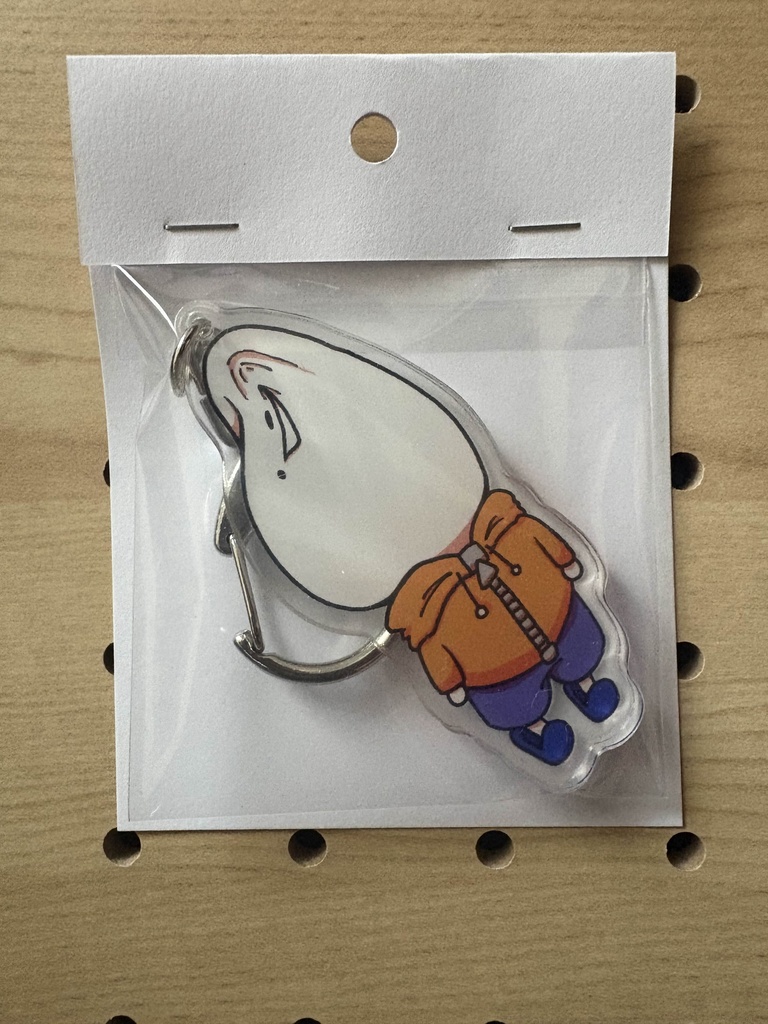 引っ張られ!アクリルキー