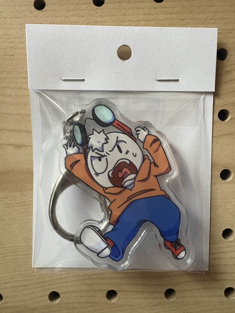 引っ張られ!アクリルキー