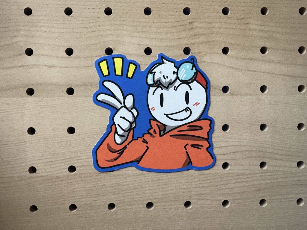 ちょいデカ!ステッカー