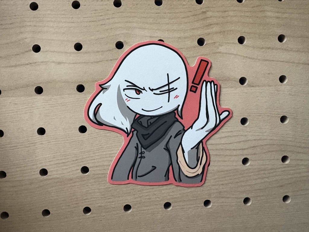 ちょいデカ!ステッカー