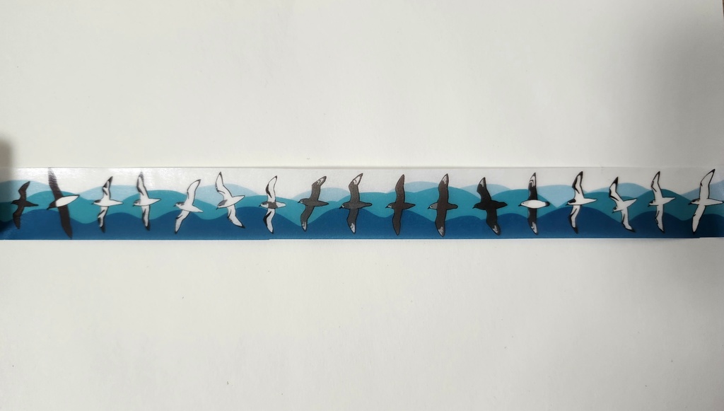 日本のミズナギドリ類マスキングテープ