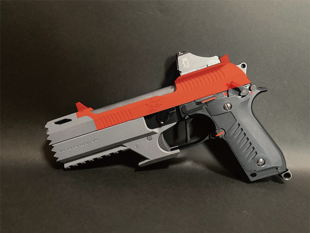 beretta93R-XCC-シリンダーウエイト+スライド