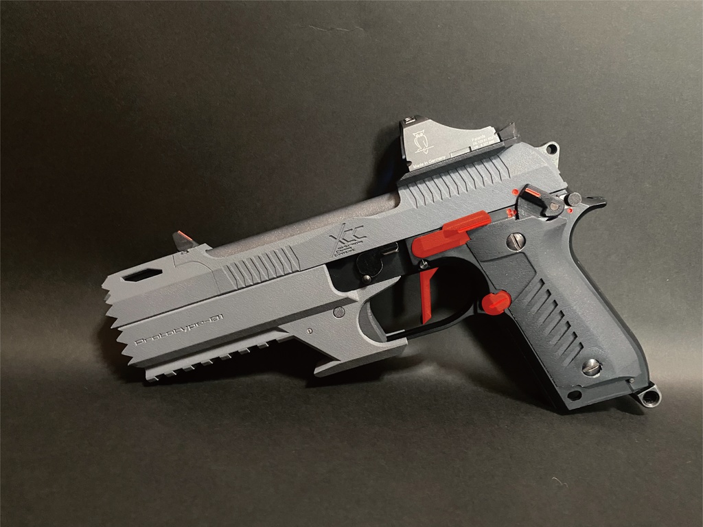 Beretta-93R-XCC トリガー+マガジンキャッチ＋スライドストップ