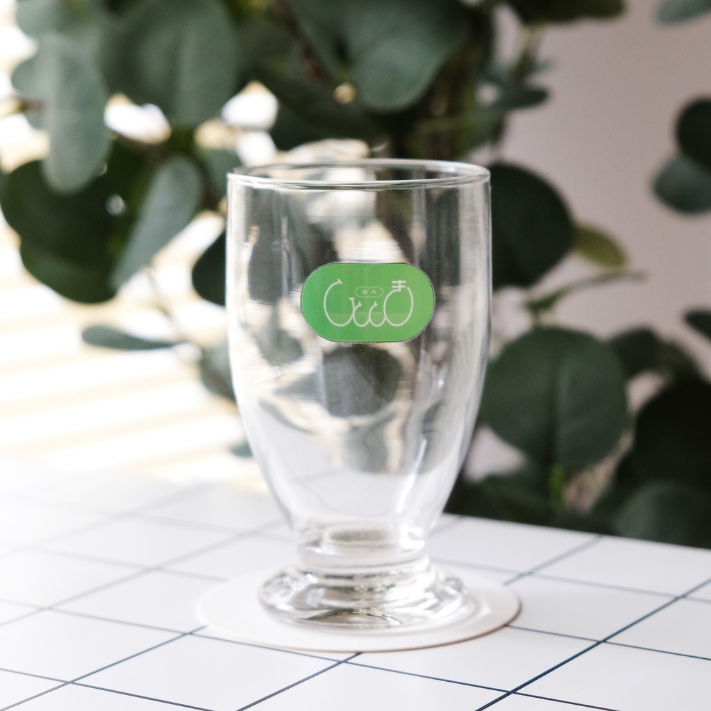 〖 喫茶ひととき 〗 float glass