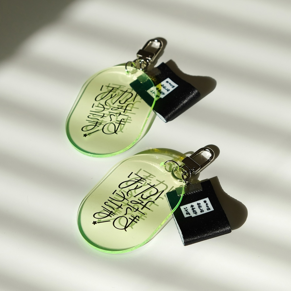 『かみさまほとけさま！』acrylic keychain