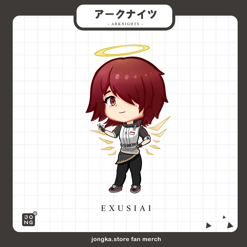 アークナイツ Exusiai アクリルキーホルダー